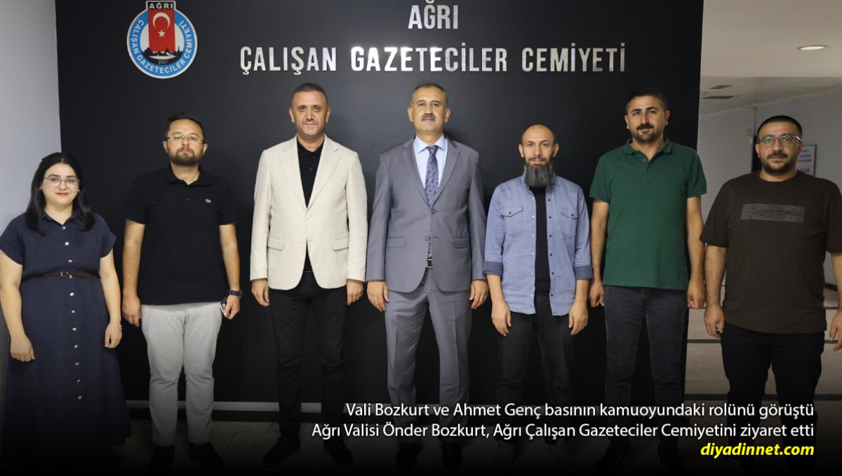 Ağrı Valisi Önder Bozkurt'tan Gazetecilere Önemli Mesaj: 1 Konuya Özellikle Dikkat Çekti