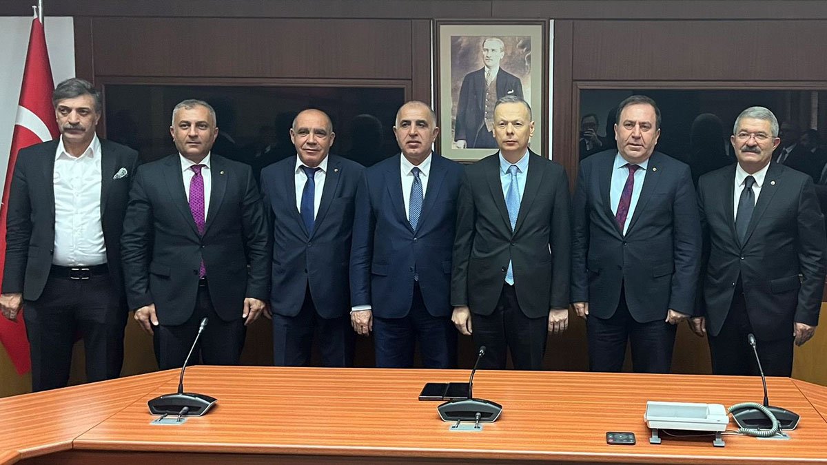 Ağrı ve Doğubayazıt Ticaret ve Sanayi Odaları Başkanları, Ankara'da Dış Ticareti Geliştirme Toplantısına Katıldı