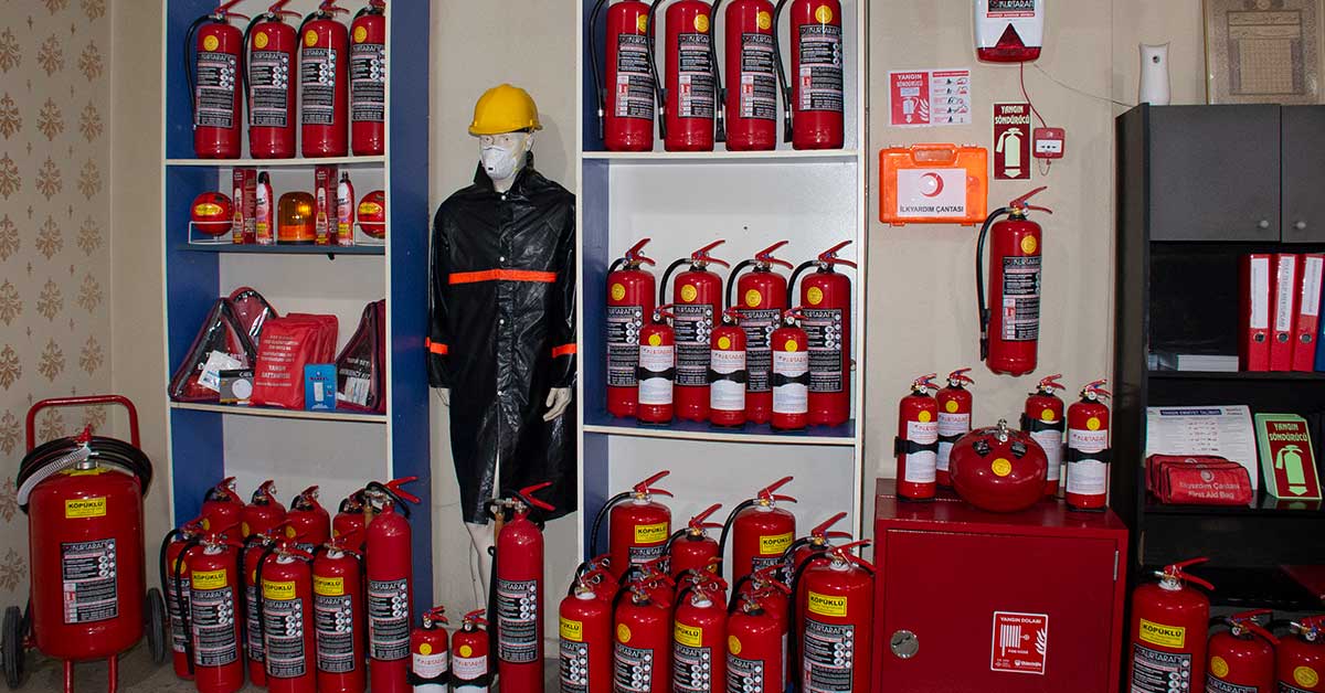 Ağrı Yangın Tüpü Dolumu ve Yangın Söndürme Cihazları