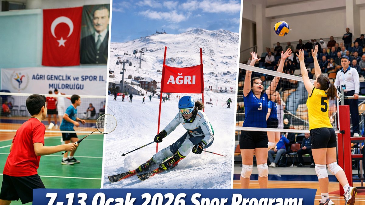 Ağrı’da bu hafta hangi sporlar var? İl seçmeleri ve müsabakaların tam listesi