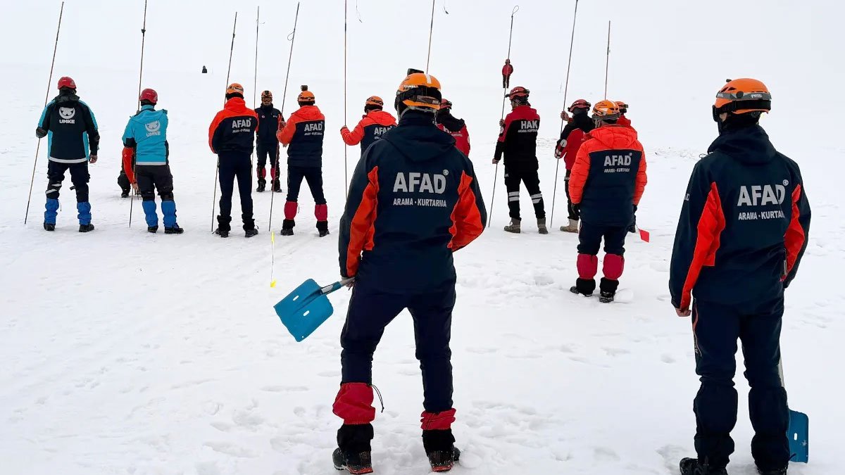 Ağrı’da Çığ Tehlikesine Karşı AFAD’dan Gerçeğe Yakın Tatbikat