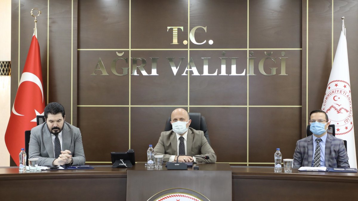 Ağrı’da Gıda Kent Projesinde sona doğru: Toptancılar ve Zahireciler Sitesi için kritik toplantı