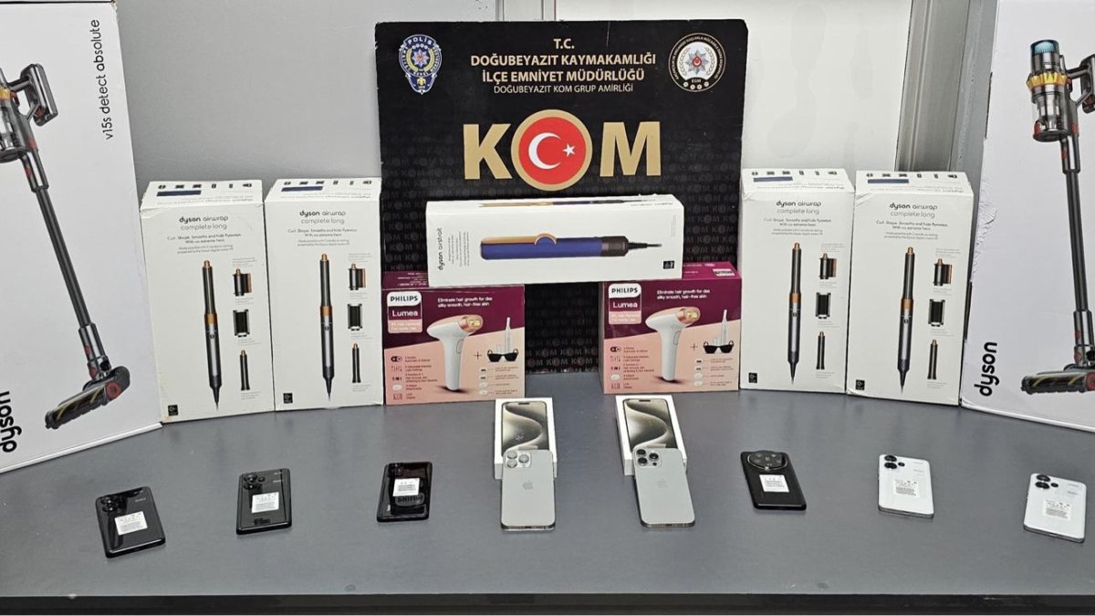 Ağrı’da Gümrük kaçağı muhtelif malzemeler yakalandı