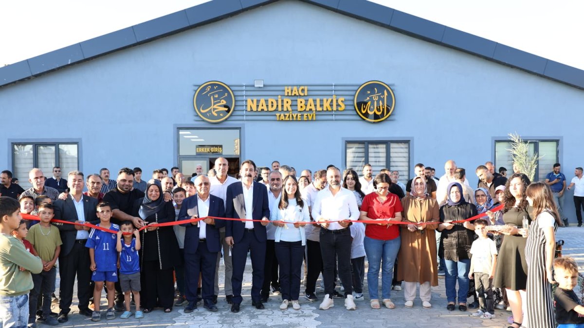 Ağrı’da Hacı Nadir Balkis Taziye Evi Hizmete Açıldı