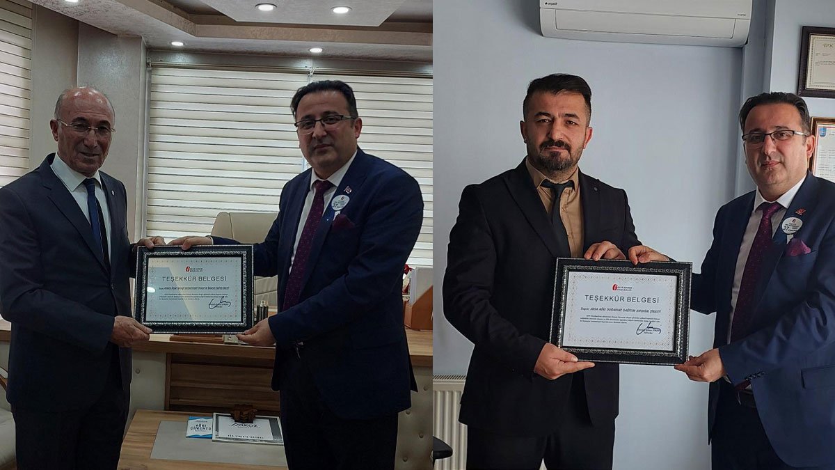 Ağrı’da kurumlar vergisi rekortmenlerine teşekkür belgesi verildi