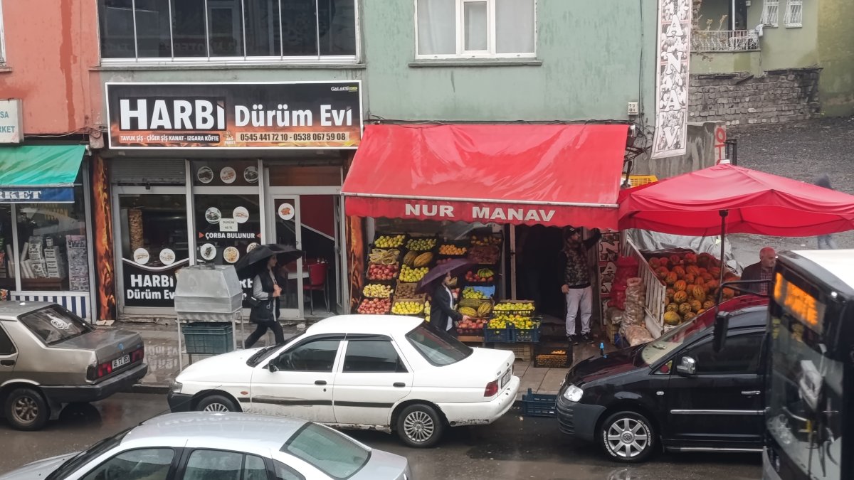 Ağrı’da sağanak etkili oldu