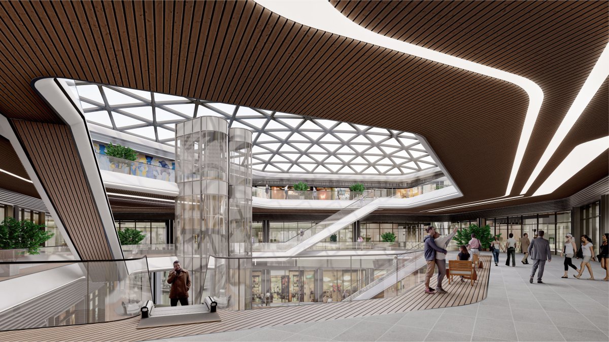 Ağrı’nın ilk alışveriş merkezi V Mall’da hafriyat başladı: Dünya markaları yolda