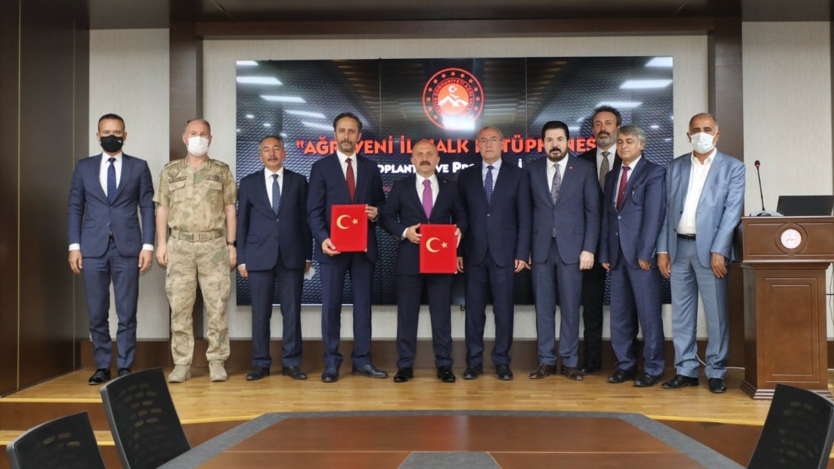 Ağrı’ya 1500 kişilik yeni halk kütüphanesi geliyor: Atölye, okuma salonu ve cep sineması da yer alacak