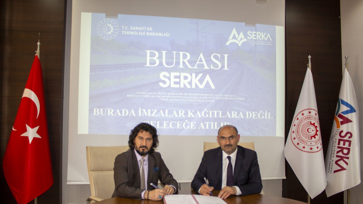 Ağrı’yı Nahçıvan ve İran’a Bağlayacak Horasan-Gürbulak Demiryolu İçin İlk İmzalar Atıldı