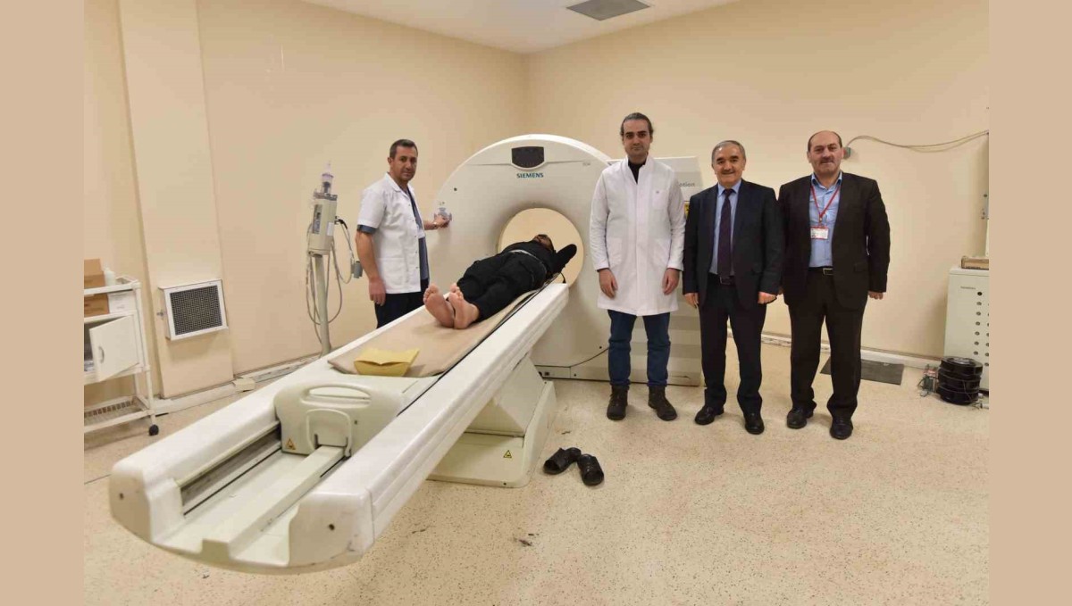Ahlat Devlet Hastanesine yeni bilgisayarlı tomografi cihazı kazandırıldı