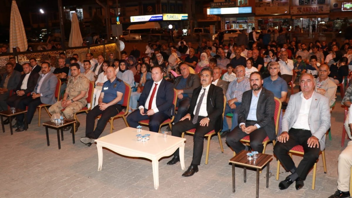 Ahlat'ta 15 Temmuz Demokrasi ve Milli Birlik Günü programı