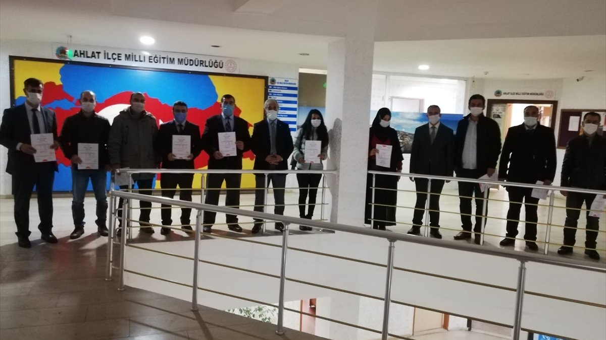 Ahlat'ta 19 okula "Okulum Temiz" belgesi verildi