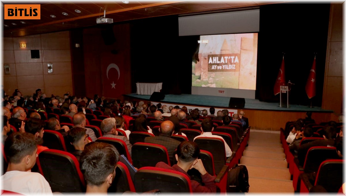 "Ahlat'ta Ay ve Yıldız, Beyhan ve Haluk Karamağaralı" biyografi belgeseli galası yapıldı