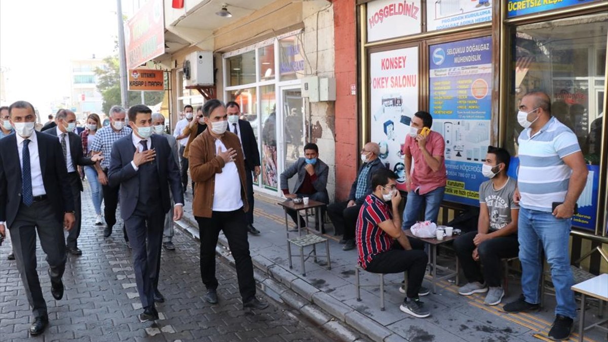 Ahlat'ta Kovid-19 tedbirleri denetimi yapıldı