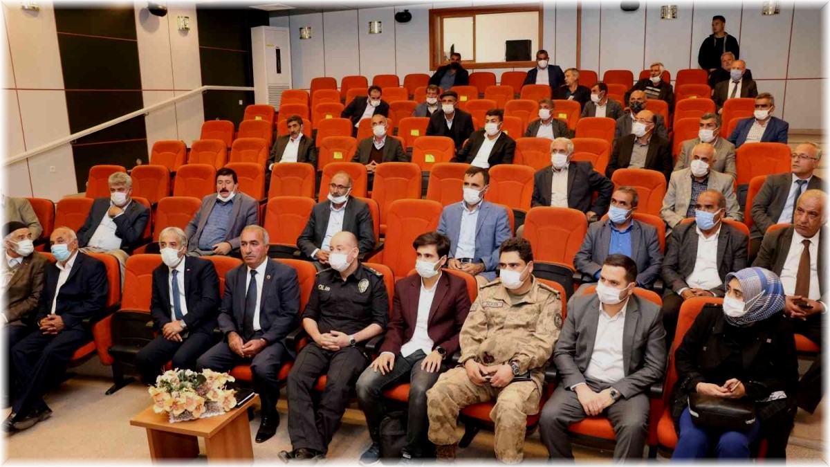 Ahlat'ta 'Köylere Hizmet Götürme Birliği Meclis Toplantısı' yapıldı
