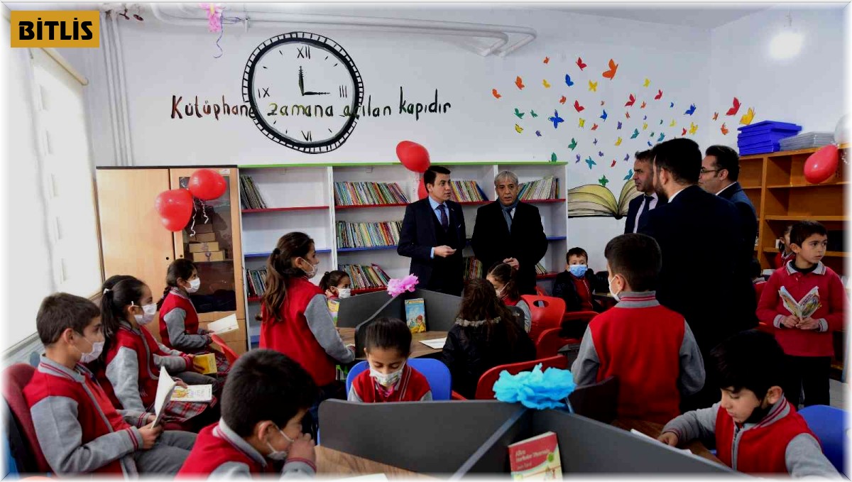 Ahlat'ta kütüphane açılışı