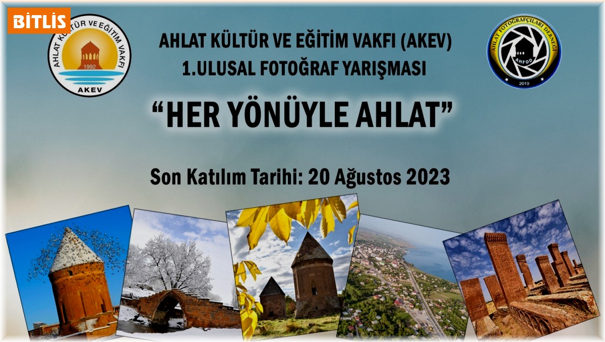 Ahlat'ta ulusal fotoğraf yarışması düzenlenecek