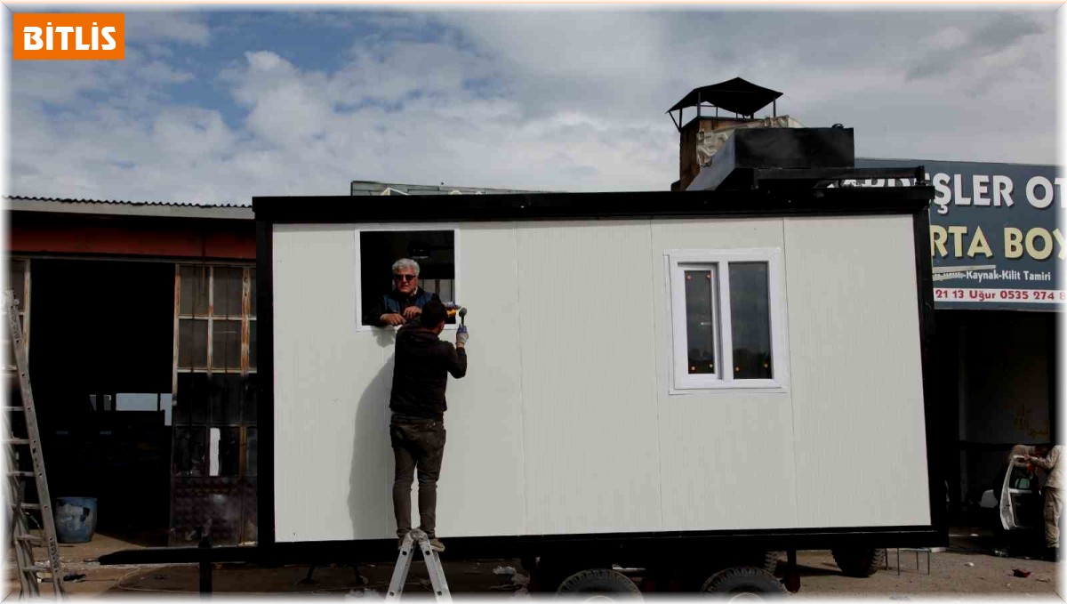 Ahlat'ta üretilen konteynerlere yoğun talep