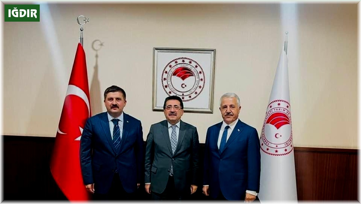 Ahmet Arslan'ın Iğdır için yoğun Ankara mesaisi