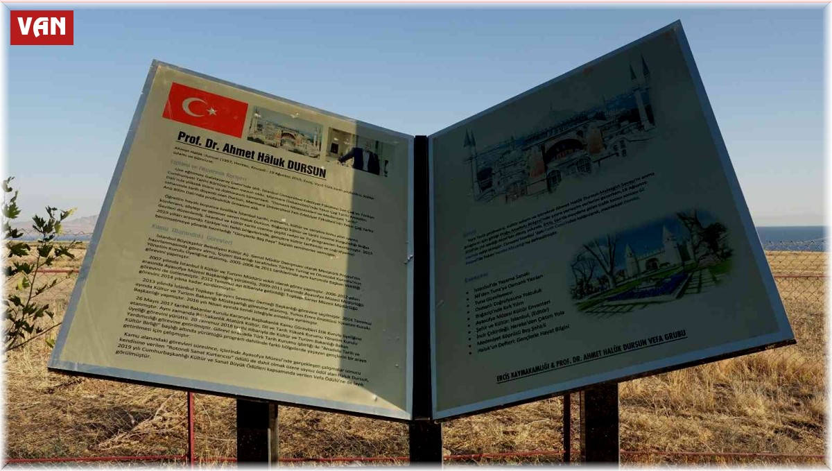 Ahmet Haluk Dursun Erciş'te kaza yaptığı yerde anıldı