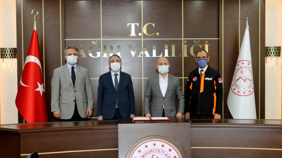 AİÇÜ ile Ağrı Valiliği Arasında İş Birliği Protokolü İmzalandı