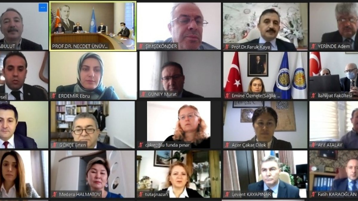 AİÇÜ ile Ankara Üniversitesi, YÖK Anadolu Projesi'nin ilk toplantısını yaptı