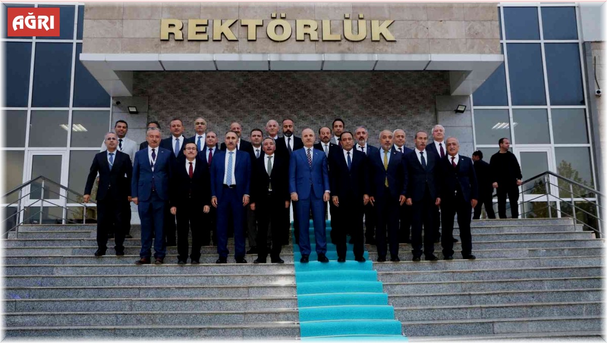 AİÇÜ Rektörü Prof. Dr. Karabulut, YÖK Başkanı Prof. Dr. Özvar Başkanlığında Yapılan ÜNİDAP toplantısına katıldı