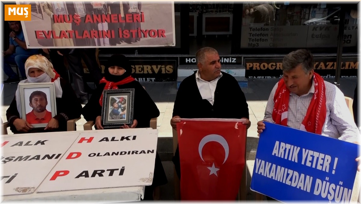 Ailelerin evlat nöbeti kararlılıkla devam ediyor