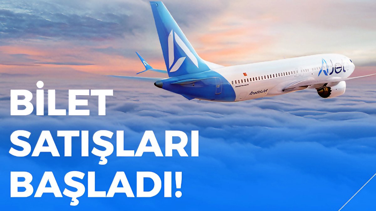 AJet Hava Yolları Yeni Bir Döneme Uçuşa Geçiyor! AJet Bilet Satışları Başladı!