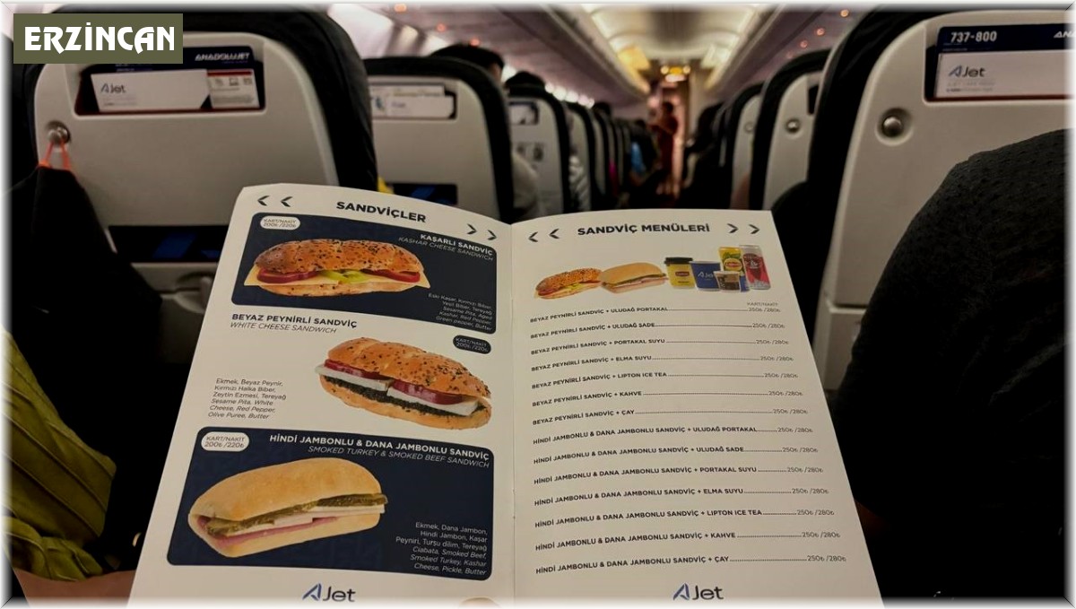 AJET, menüde yazan ücretten fazlasını talep etti