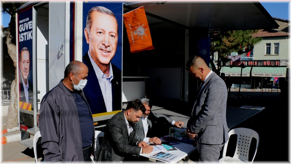 "AK Nokta Aracı" Hekimhan'da