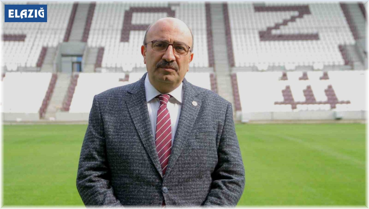 AK Parti 26'ncı dönem Elazığ Milletvekili Açıkkapı: ''Avrupa standartlarında bir stadyuma kavuştuk''