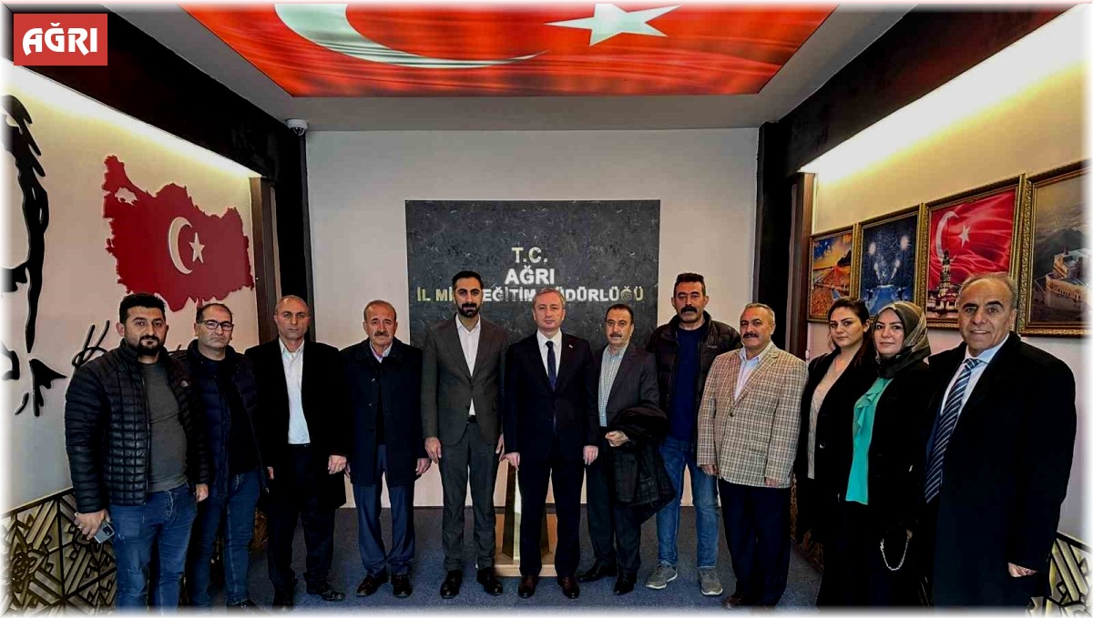 AK Parti Ağrı Merkez İlçe Başkanı Tahtalı'dan Kökrek'e ziyaret