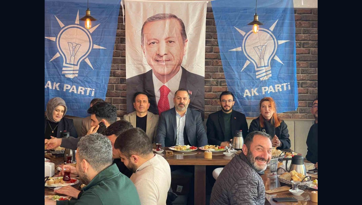 AK Parti Ardahan İl Başkanı Aydın, basınla buluştu