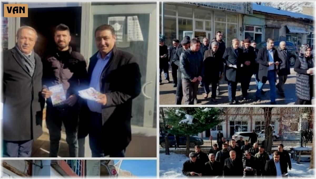 AK Parti Bahçesaray teşkilatı çalışmalarını aralıksız sürdürüyor