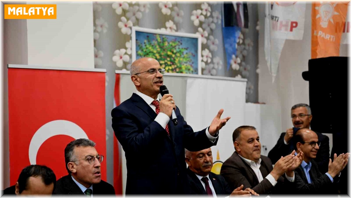 AK Parti Büyükşehir Adayı Sami Er: 'Malatya eskisinden daha güçlü bir şekilde ayağa kalkacak'