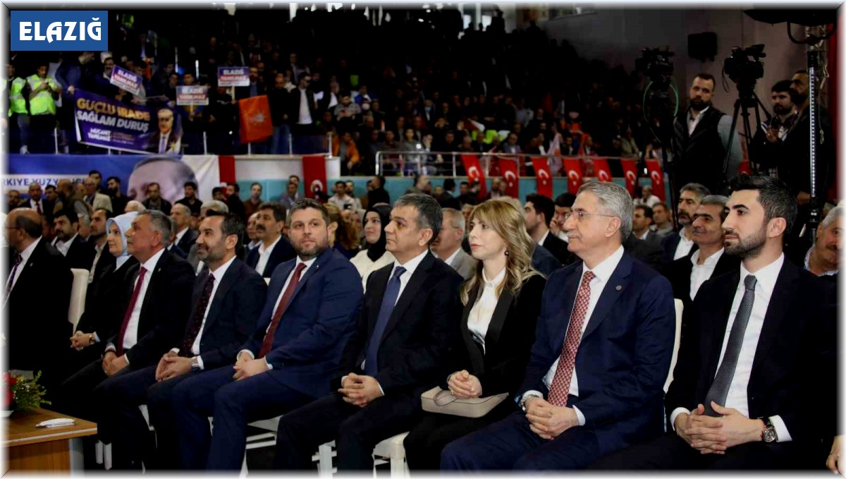 AK Parti Elazığ'da milletvekili adaylarını tanıttı