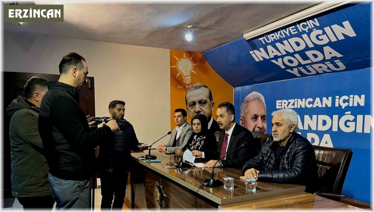 AK Parti Erzincan İl Başkanı Şireci: '1 Ocak 2024 itibariyle de seçim süreci ve seçim takvimi resmen başlayacak'