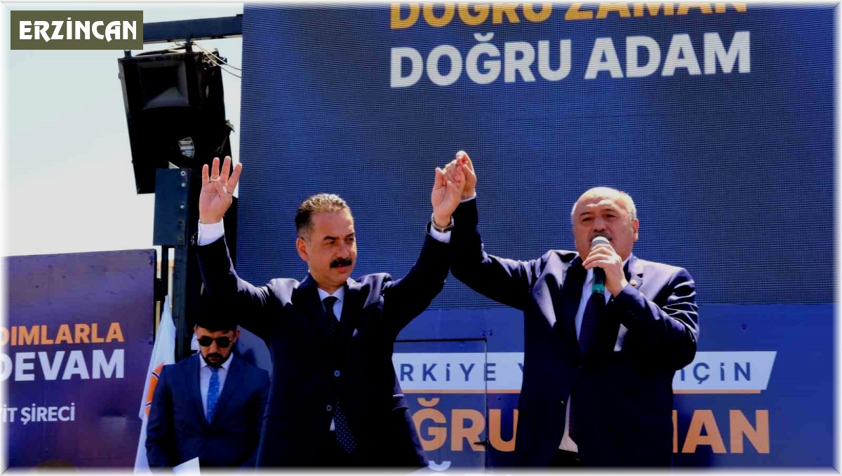AK Parti Erzincan'ın 'seçim ofisi' coşkuyla açıldı