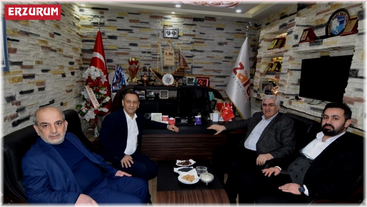AK Parti Erzurum Milletvekili Öz, Zafer medya grubu ziyaret etti