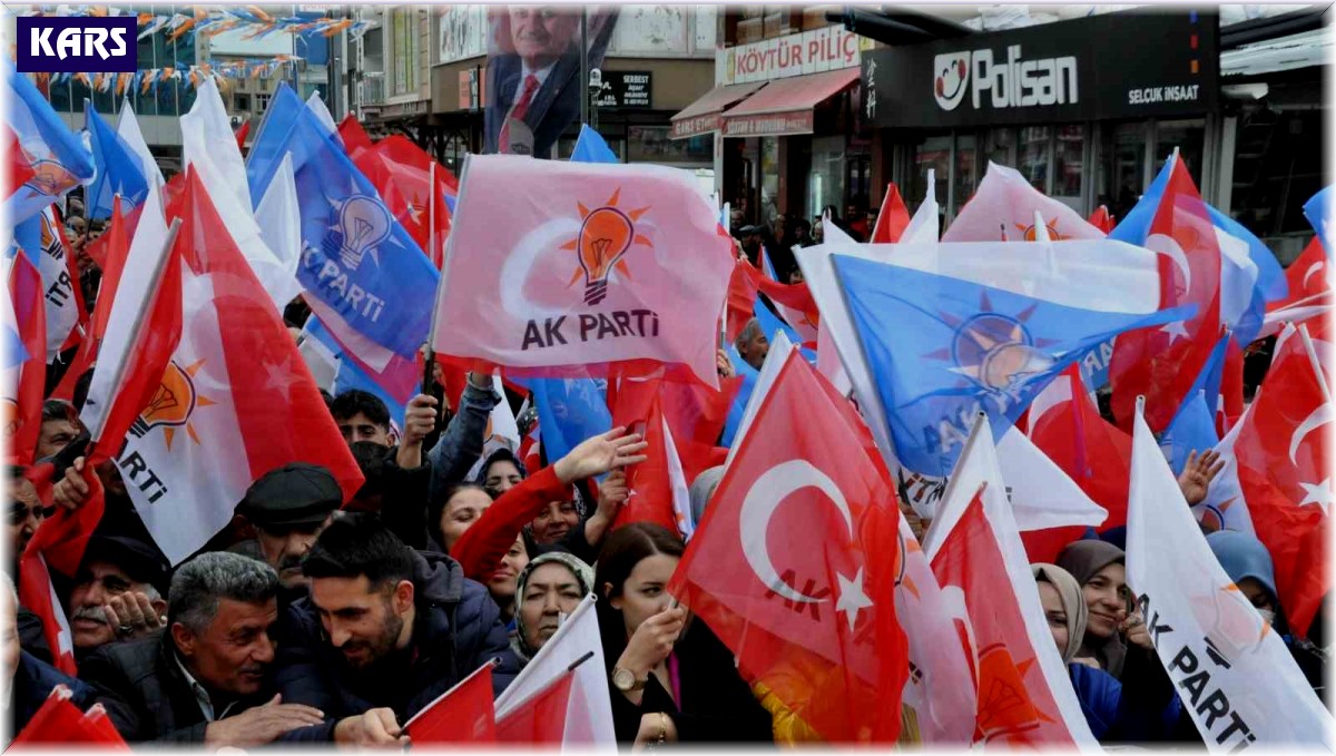 AK Parti Genel Başkan Vekili Yıldırım, Kars'ta konuştu