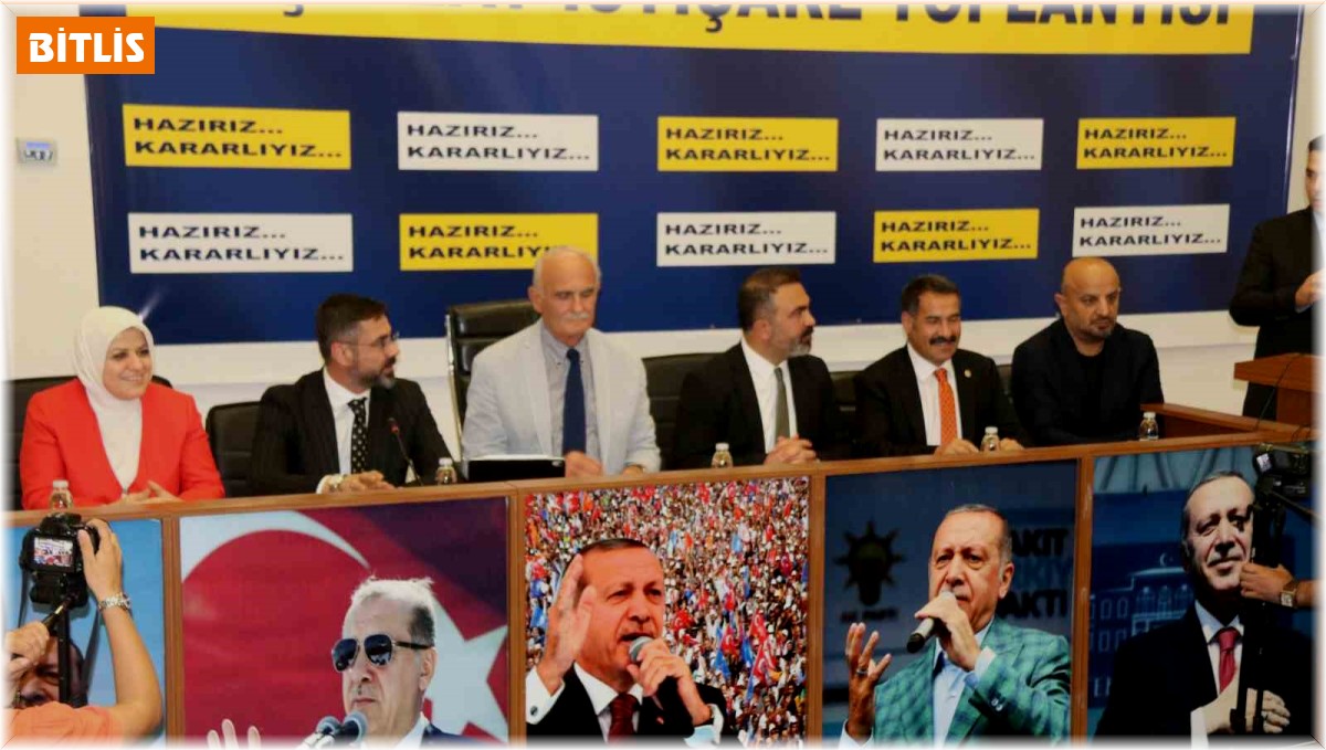 AK Parti Genel Başkan Yardımcısı Yılmaz, Bitlis'te partililerle buluştu