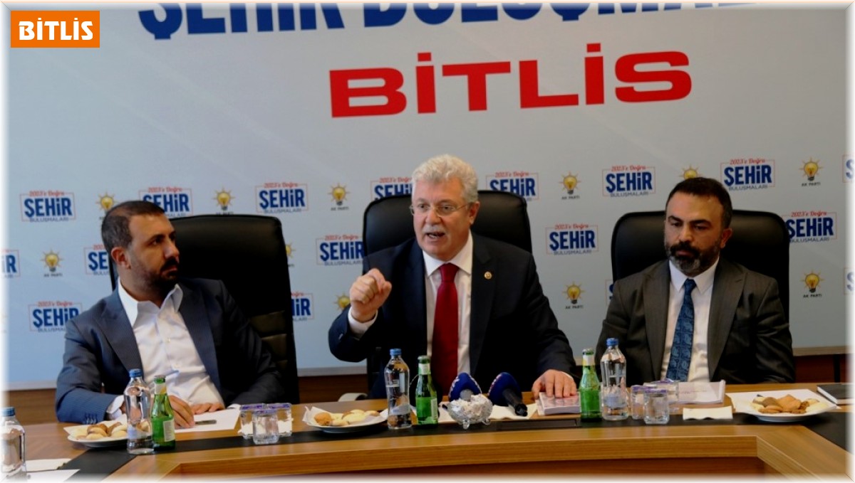 AK Parti Grup Başkanvekili Akbaşoğlu'nun Bitlis ziyareti