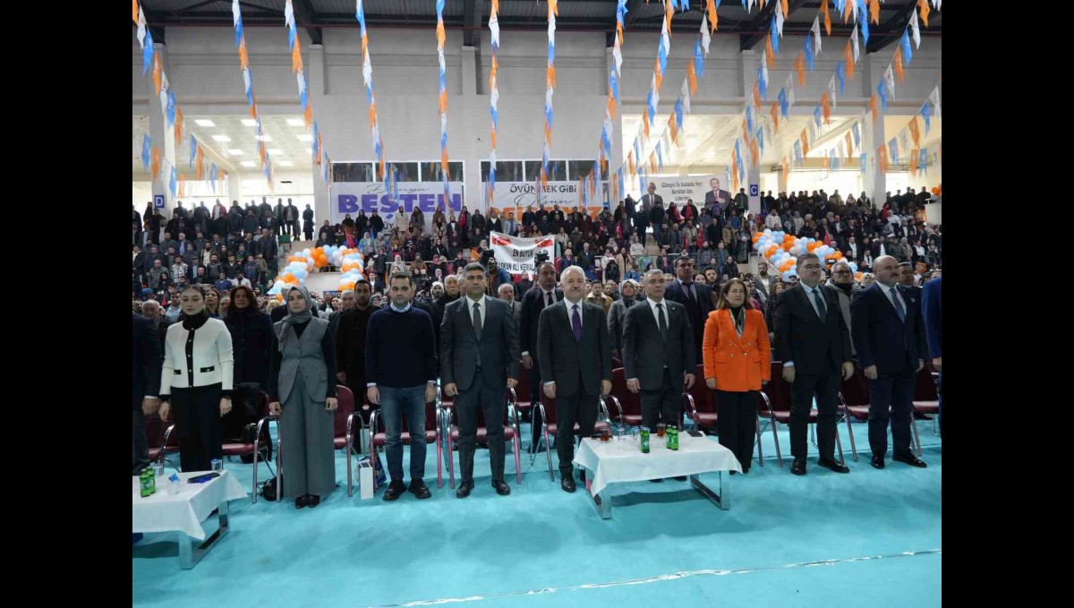 AK Parti Iğdır İl Başkanlığı 8. Olağan Kongresi yapıldı