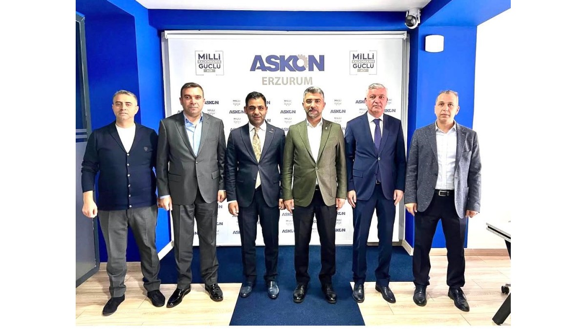 AK Parti İl Başkanı Av. Küçükoğlu'ndan Erzurum ASKON'a ziyaret