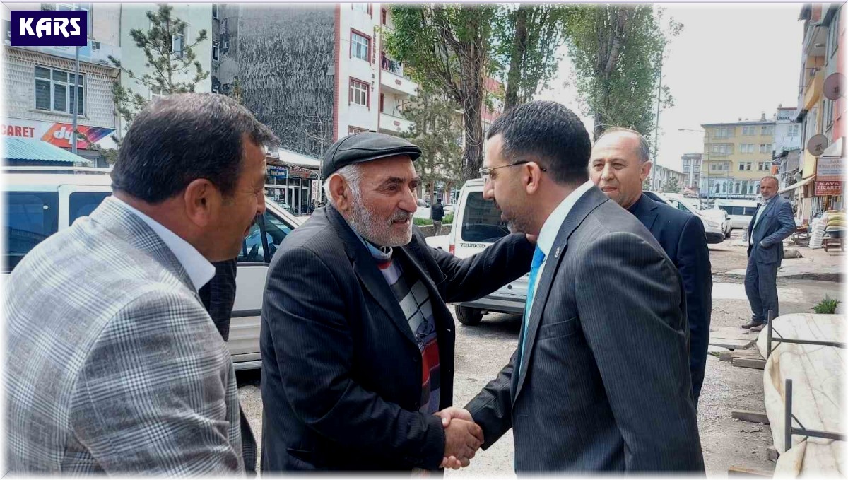 AK Parti Kars Milletvekili Çalkın'a yoğun ilgi