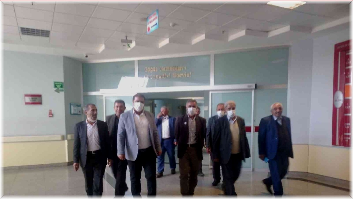AK Parti'li Sabırlı'dan hasta ziyareti