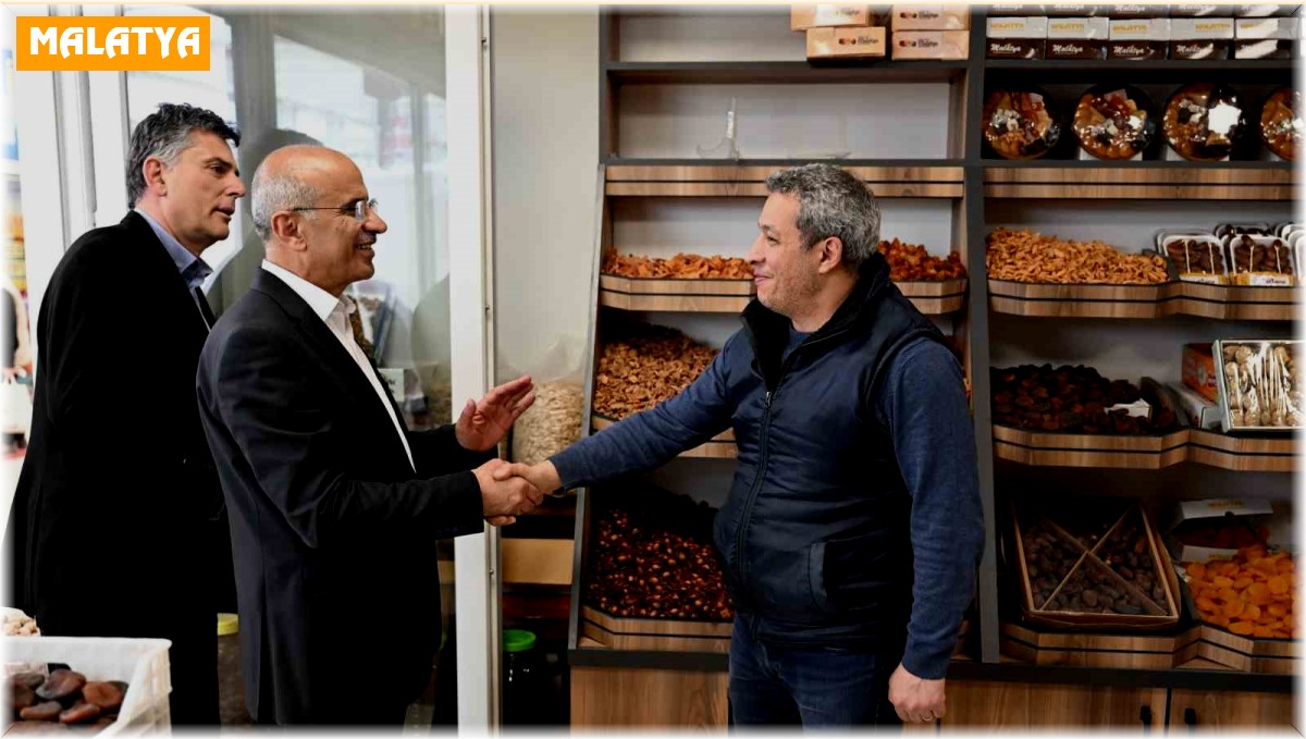 AK Parti Malatya Büyükşehir Başkan Adayı Sami Er'den Esnaf ziyaretleri