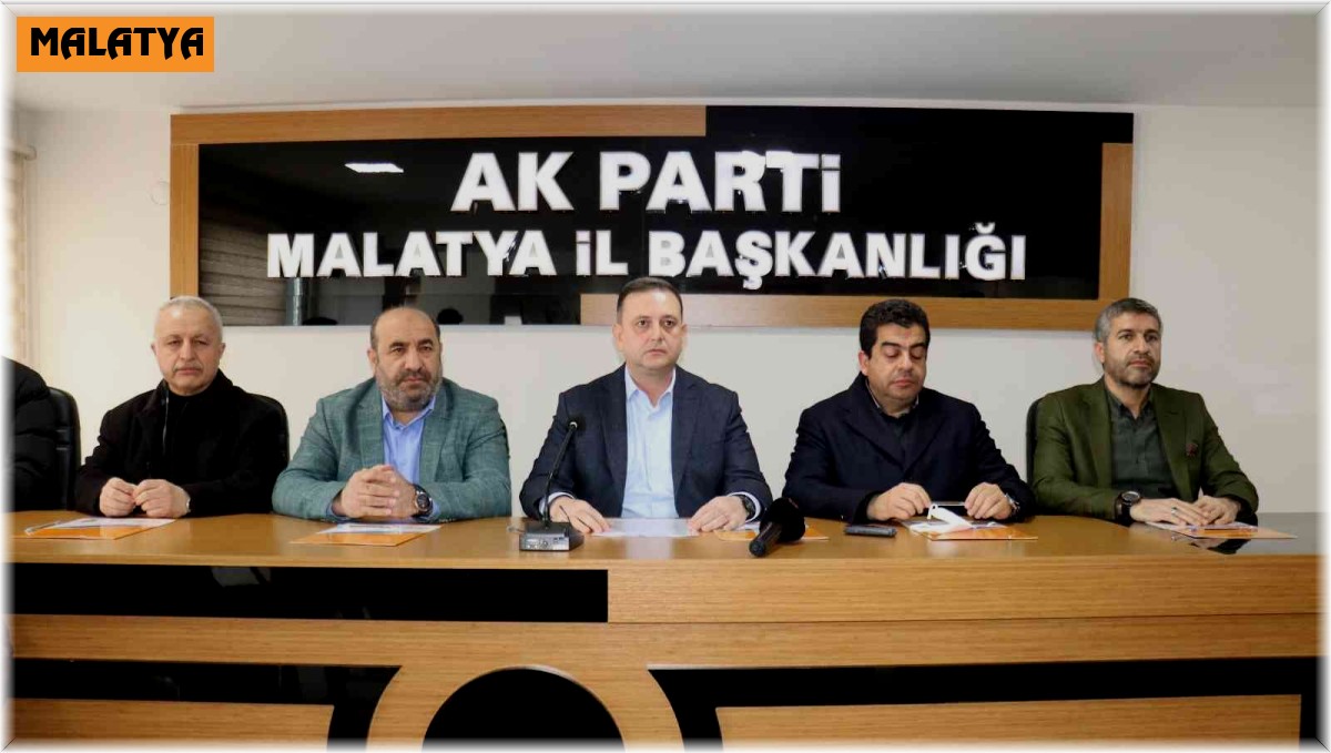 Ak Parti Malatya'da 28 Şubat açıklaması