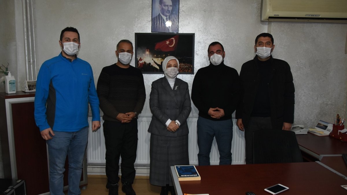 AK Parti Malatya Milletvekili Öznur Çalık'tan AA'ya ziyaret